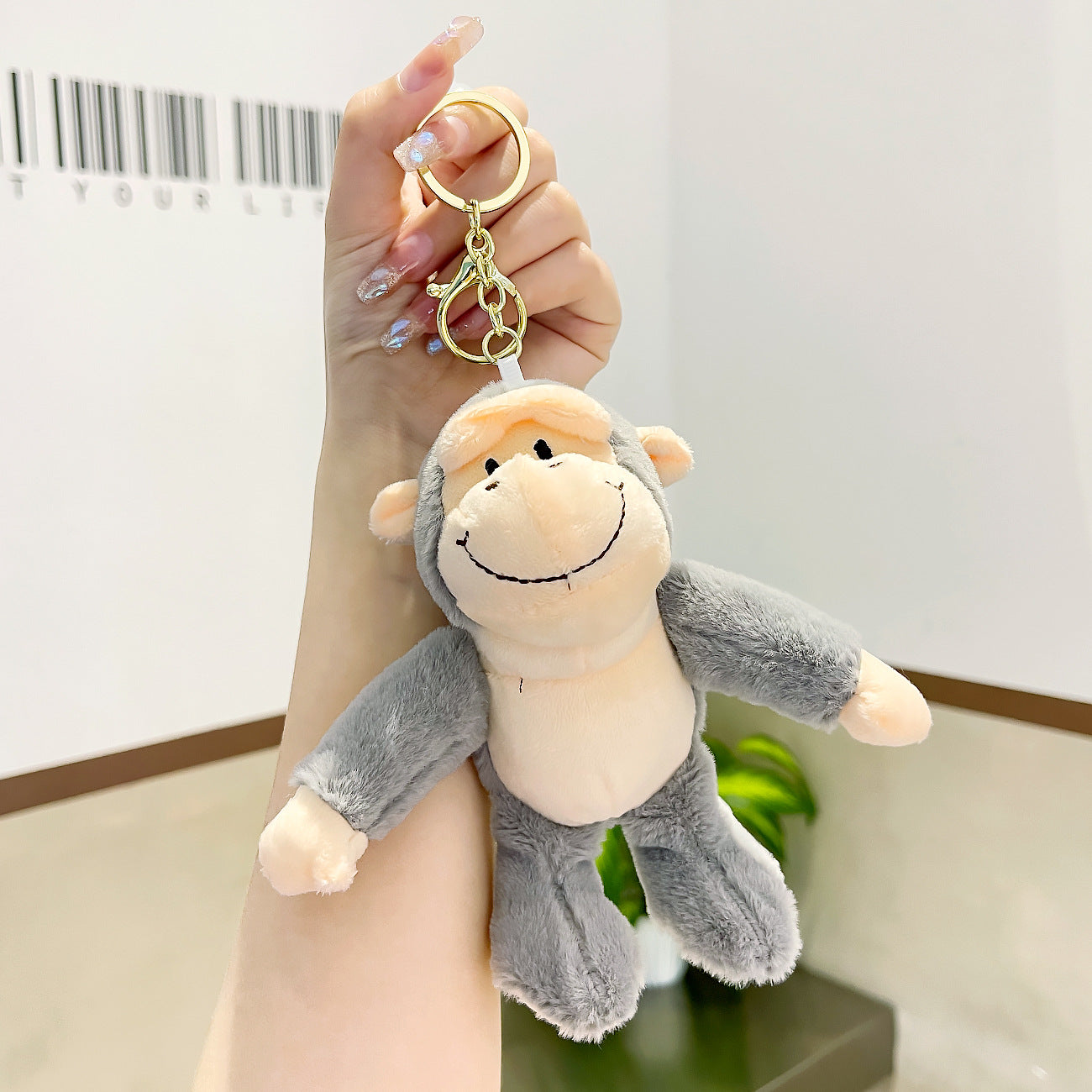 Wholesale Plush Orangutan Keychain